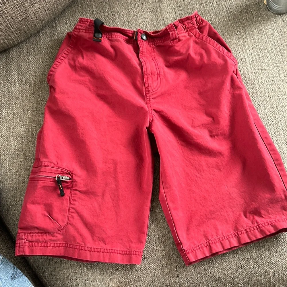 Gap Kids Boys Red Husky Cargo Shorts Size 14